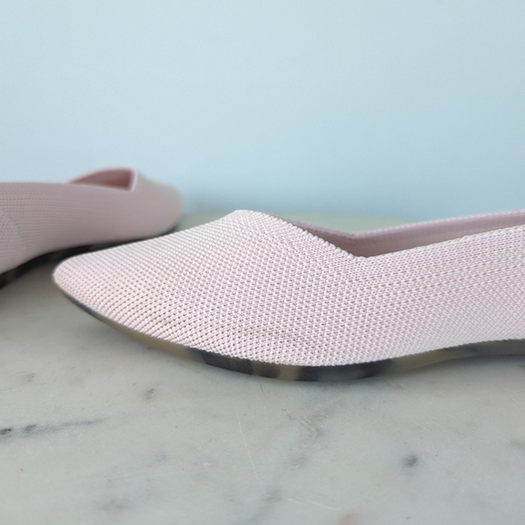 Rothy's The Point Blush With Tortoise Shell Sole - Picture 10 of 16